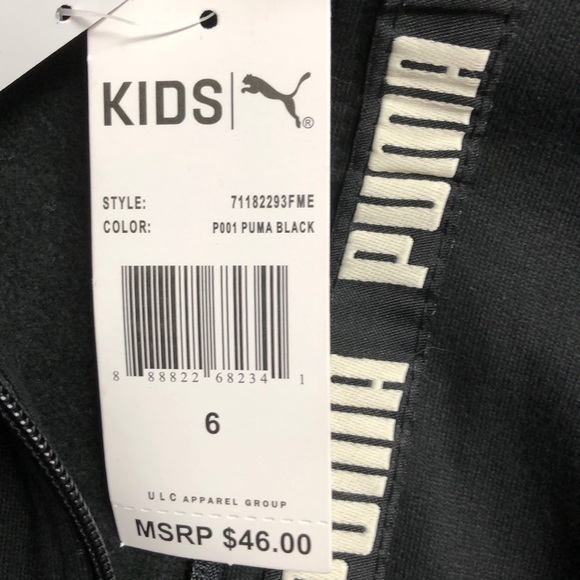 Puma Boys Jacket...Sz. 6 - Picture 7 of 7